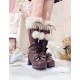 Sheep Puff Fluffy Doll Long Boots(Limited Pre-Order/5 Colours/Full Payment Without Shipping)